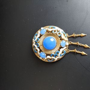 Blue Brooch